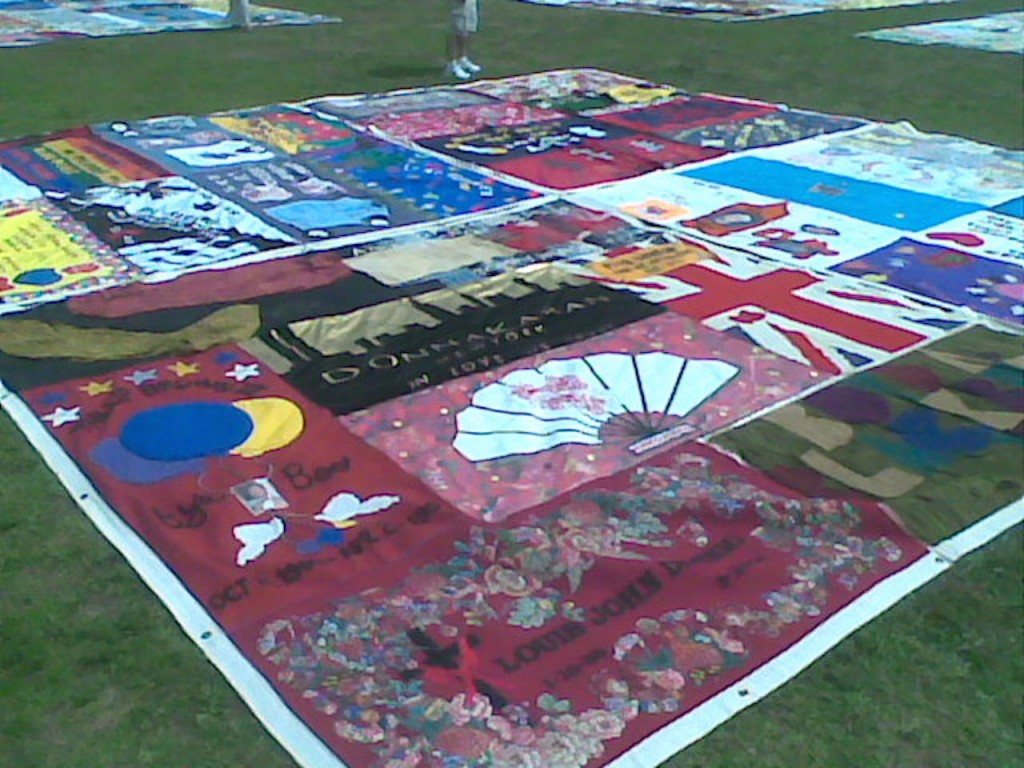 Seeing The AIDS Memorial Quilt in New York in 2014 Death Reference Desk
